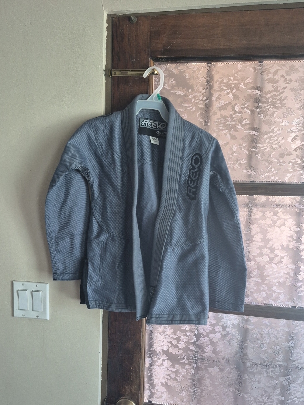 Kids Gray Martial Arts Jacket - Lightweight Training Gi